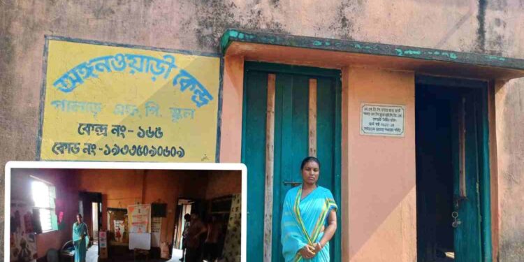 ভাতারের অঙ্গনওয়াড়ি কেন্দ্রের দরজা ভেঙে দুঃসাহসিক চুরি ঘিরে আতঙ্ক 