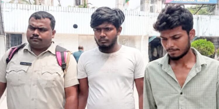 বিপুল পরিমাণ ব্রাউন সুগারসহ বিহারের ২ যুবক গ্রেপ্তার মালদায় 